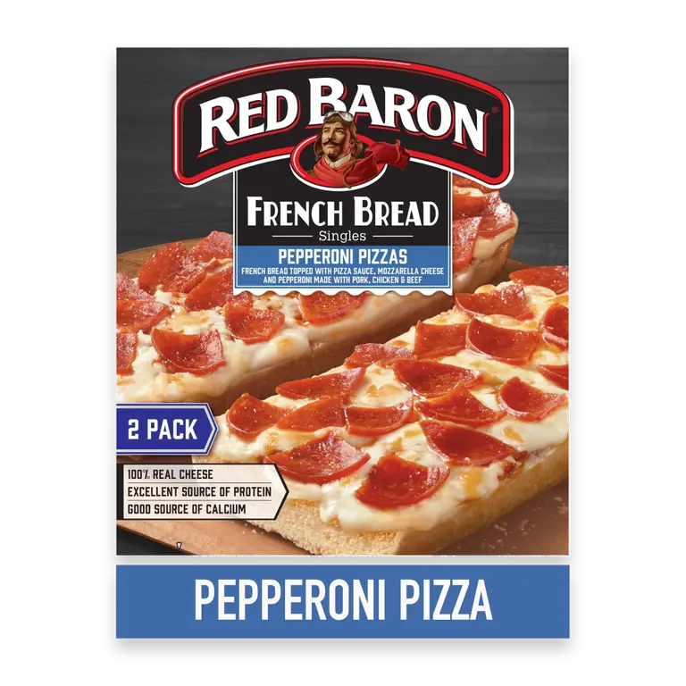 Pepperoni French Bread Frozen Personal Pizza
