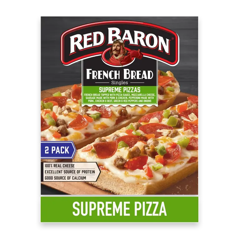 Supreme French Bread Frozen Personal Pizza