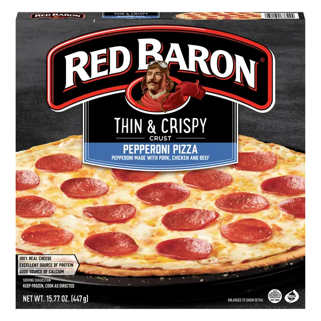 Thin & Crispy Crust Pepperoni Pizza Frozen