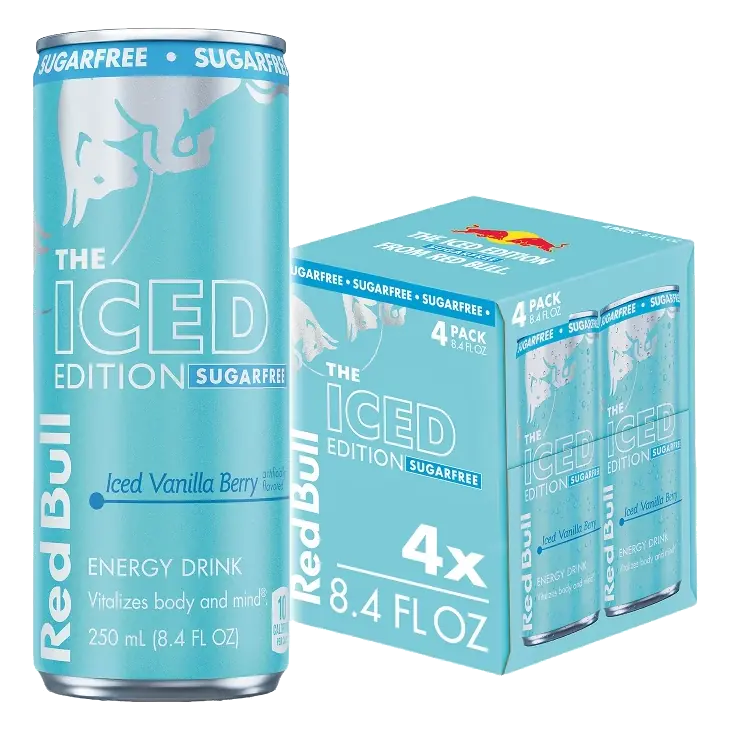 Red Bull Iced Edition Sugarfree Energy Drink - Iced Vanilla Berry