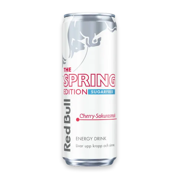 Red Bull Spring Edition Sockerfri Energidryck