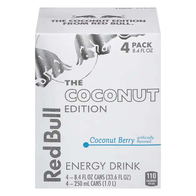 The Coconut Edition Coconut Berry Energy Drink - 4 pk