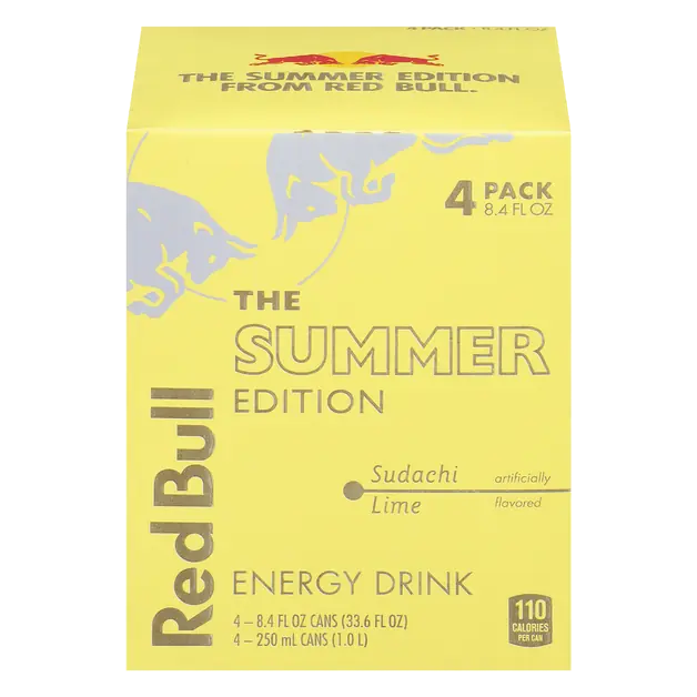 The Summer Edition Sudachi Lime Energy Drink - 4 pk