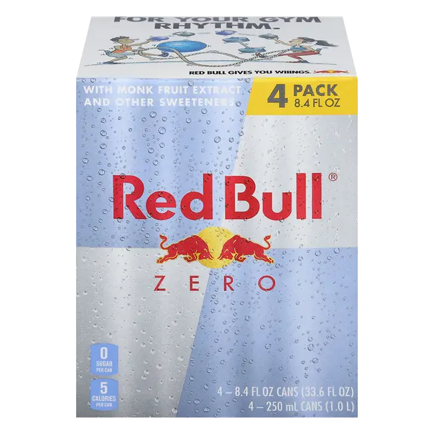 Zero Sugar Energy Drink - 4 pk
