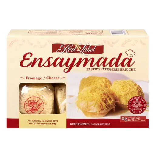 Pastry Brioche Cheese Ensaymada 360 g (frozen)