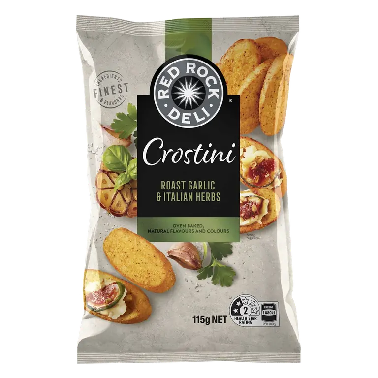 Crostini Roast Garlic & Italian Herb