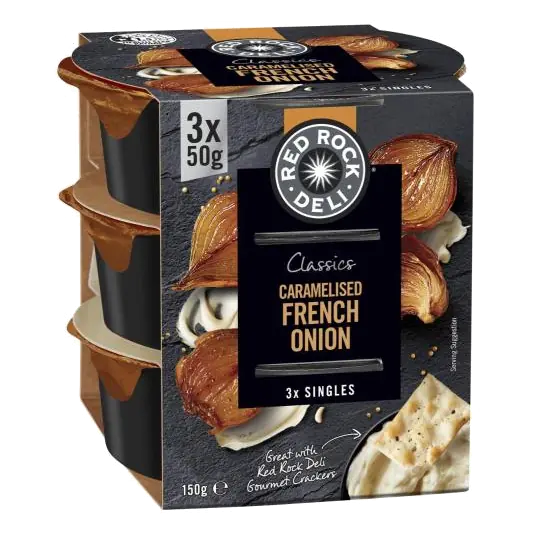 Dip Singles Caramelised French Onion 3x50g