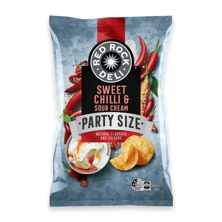 Potato Chips Party Bag Sweet Chilli & Sour Cream