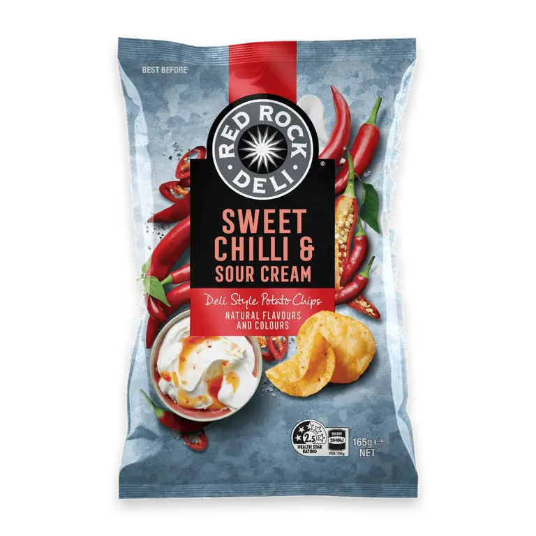Potato Chips Sweet Chilli & Sour Cream