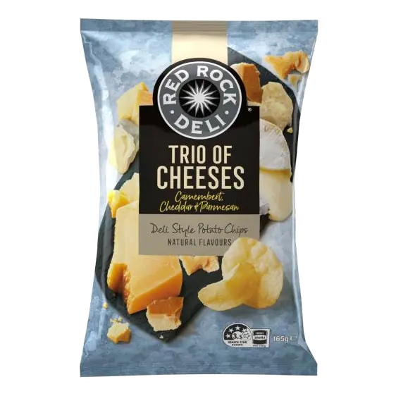 Potato Chips Trio Of Cheese