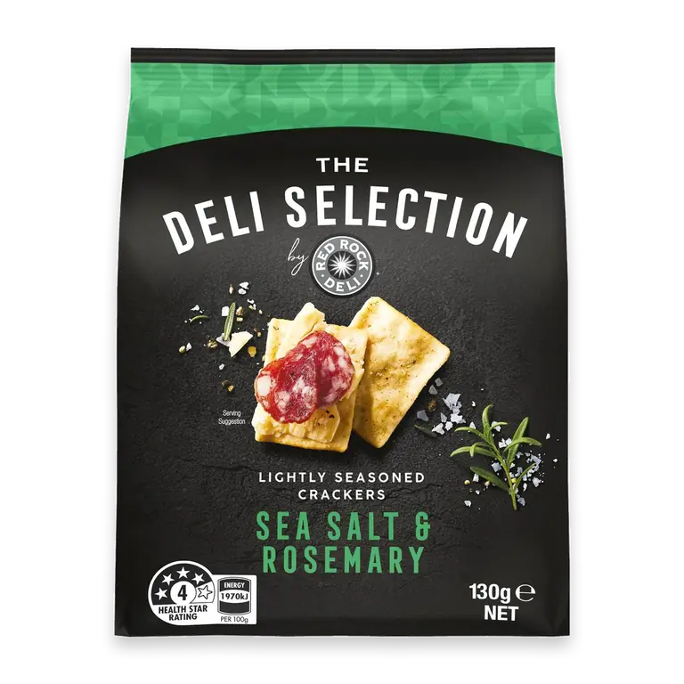 Selection Crackers Sea Salt & Rosemary