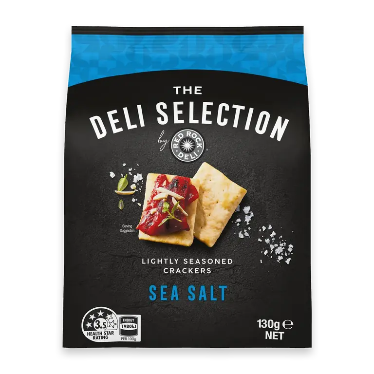 Selection Crackers Sea Salt