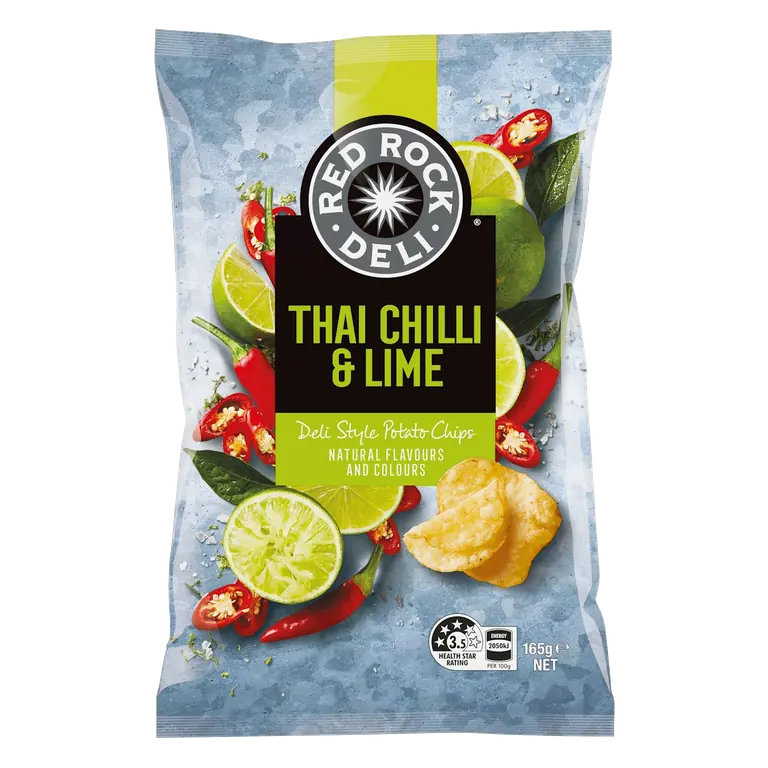 Thai Chili and Lime Deli Style Potato Chips