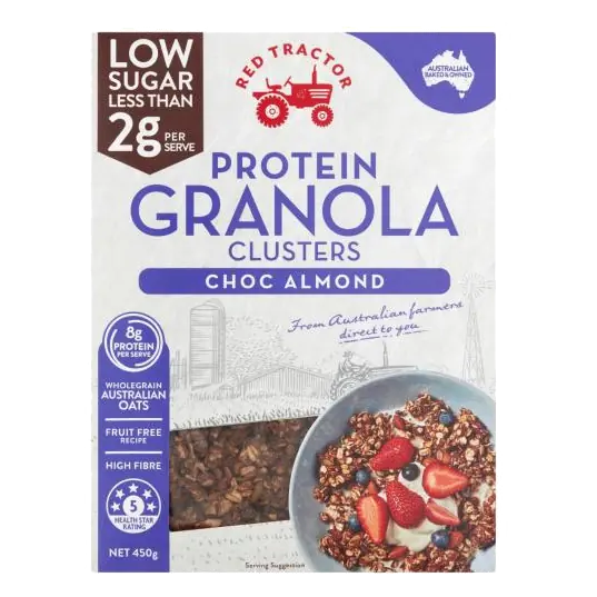 Protein Low Sugar Granola Choc Almond