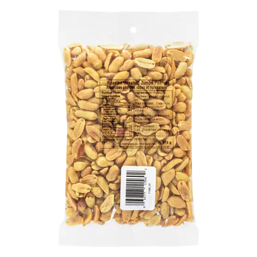 Blanched Virginia Roasted No Salt Peanuts 275 g