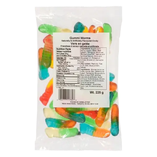 Candy Gummy Worms 225 g