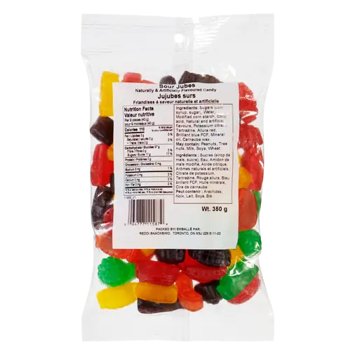 Candy Jubes Sour 350 g
