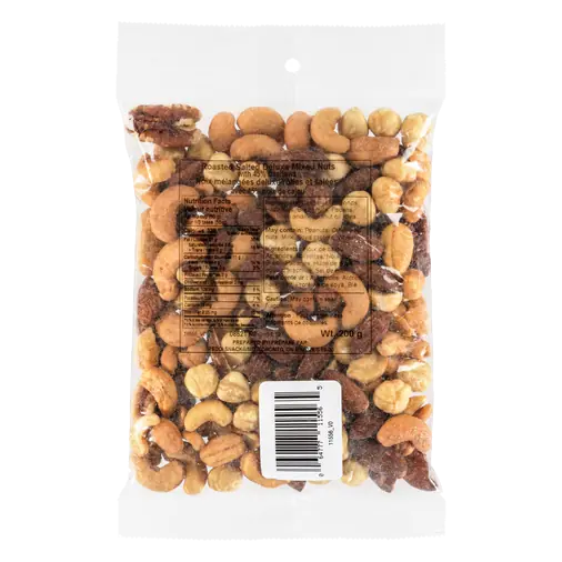 Deluxe Mixed Nuts No Peanuts With Salt 200 g