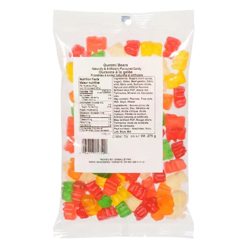 Large Gummy Bears Candy 275 g