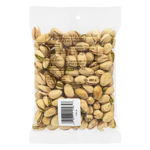 Natural In-Shell Pistachio Non Salted 200 g
