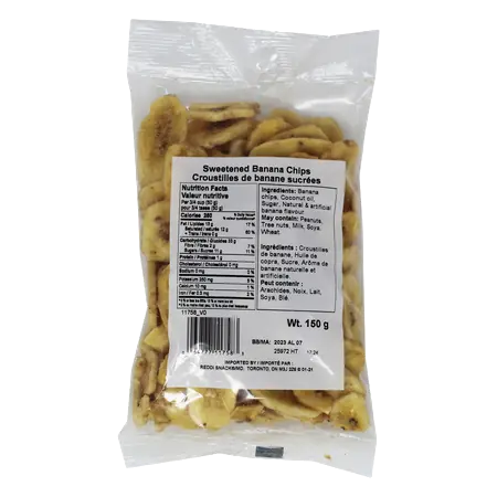 Sweetened Banana Chips 150 g