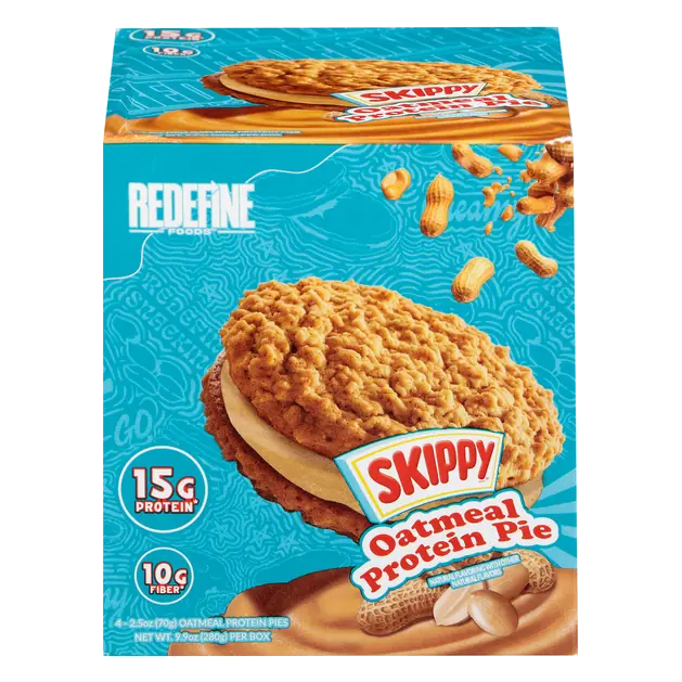 Skippy Oatmeal 15g Protein Pie - 4 ct