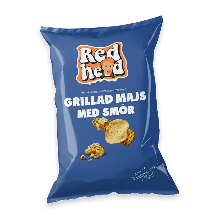 Chips Grillad majs med smör 150g