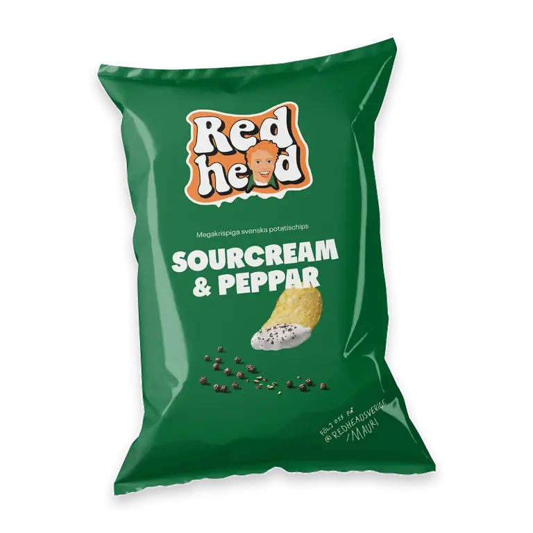 Chips Sourcream & Peppar 150g