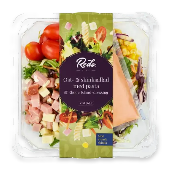 Ost Och Skinka Sallad