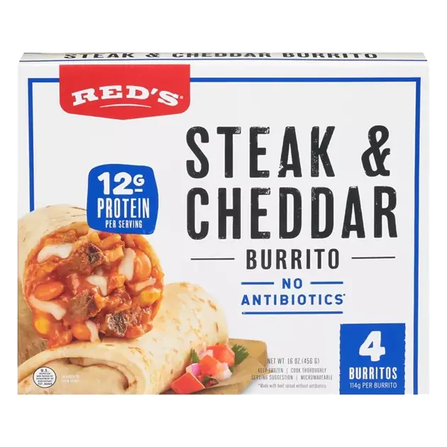 Burrito, Steak & Cheddar