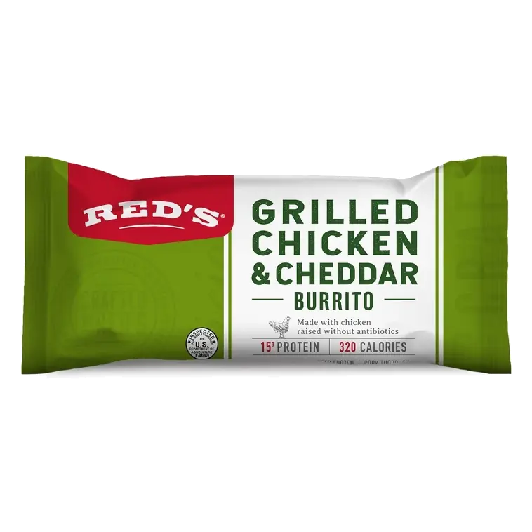 Grilled Chicken & Cheddar Frozen Burrito