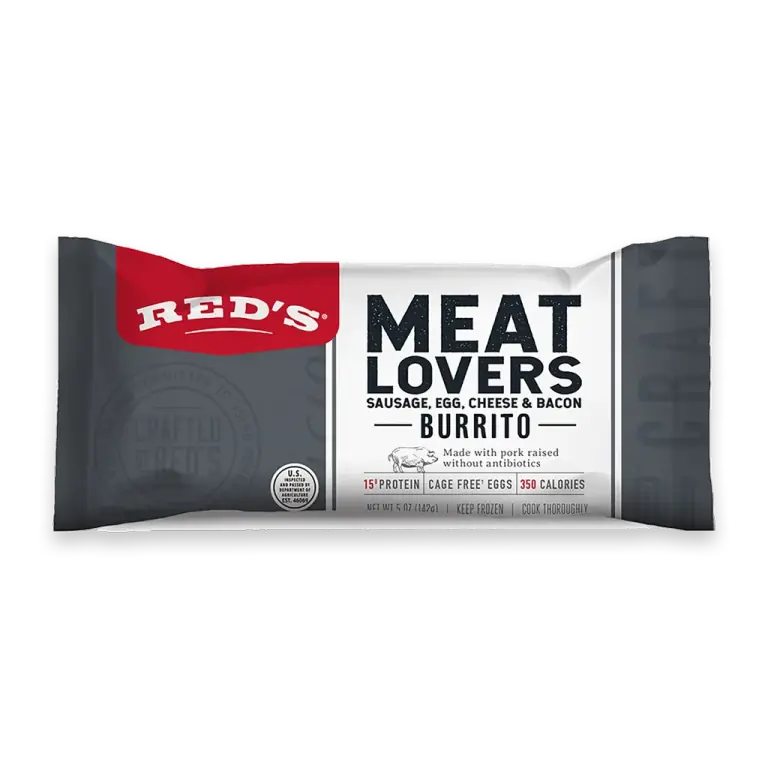 Meat Lovers Frozen Breakfast Burrito