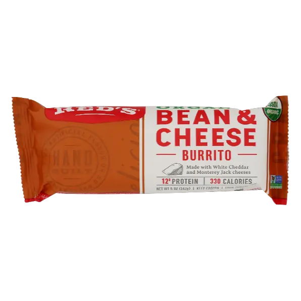 Organic Bean & Cheese Frozen Burrito