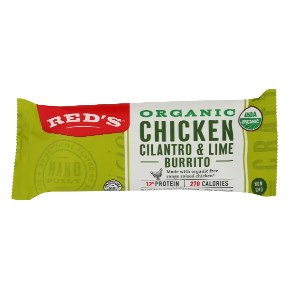 Organic Chicken, Cilantro & Lime Frozen Burrito