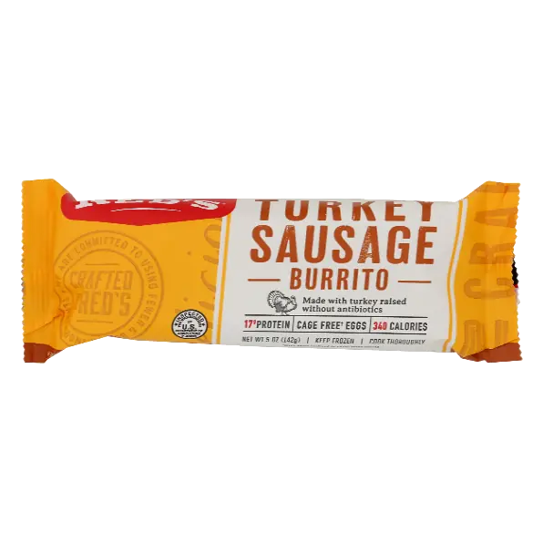 Turkey Sausage Frozen Breakfast Burrito