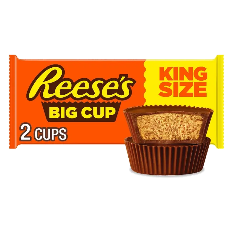 Reese's Milk Chocolate Big Cup King Size Candy, 2.8oz