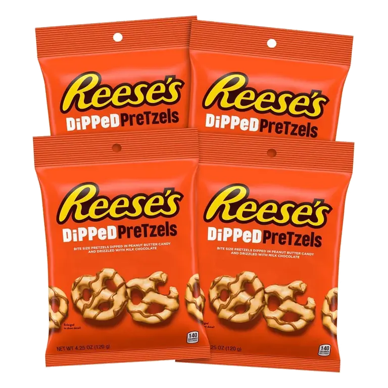 Reeses's Dipped Pretzels, 17oz/4ct
