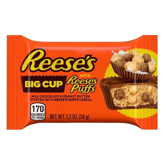 Big Cup, with Reeses Puffs