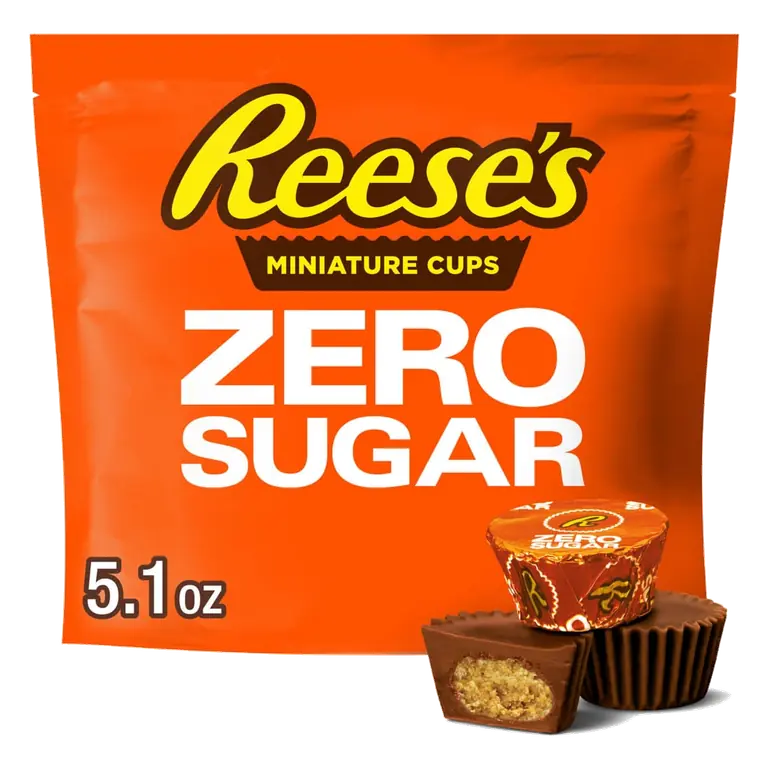 Chocolate Candy & Peanut Butter Zero Sugar Miniature Cups