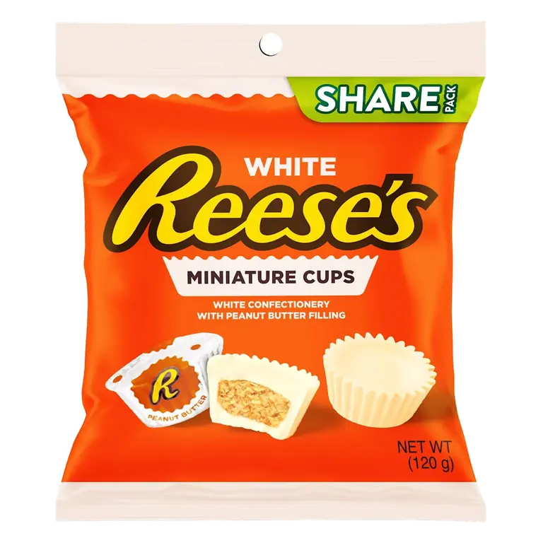 Chocolate Confectionery White Miniatures