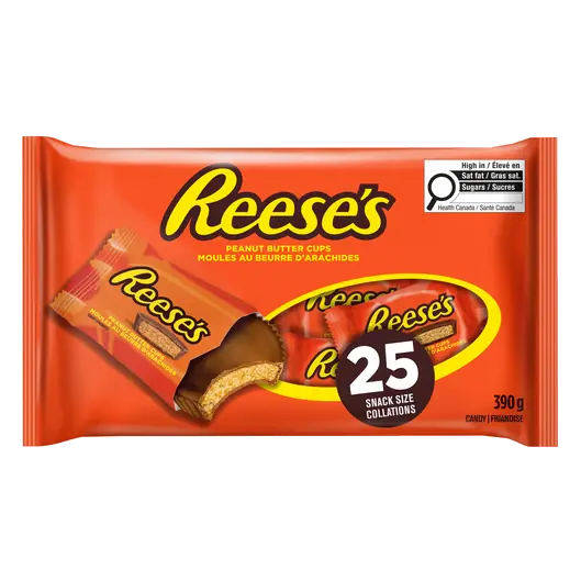 Chocolate Peanut Butter Cups 25 Pack 390 g