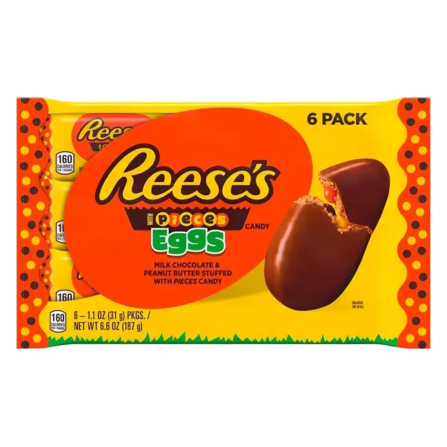 Eggs, with Pieces, 6 Pack