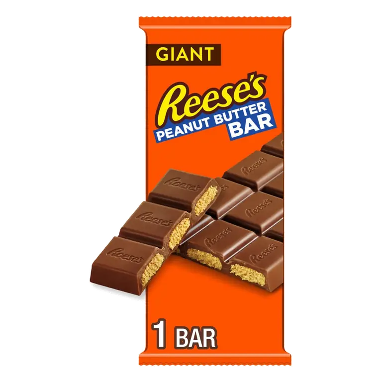 Giant Milk Chocolate & Peanut Butter Bar