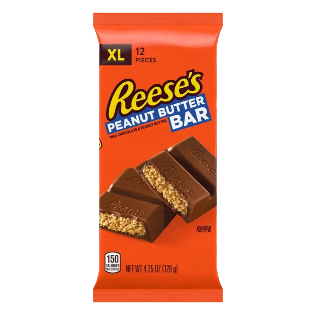 Milk Chocolate Filled with Peanut Butter XL Candy Bar