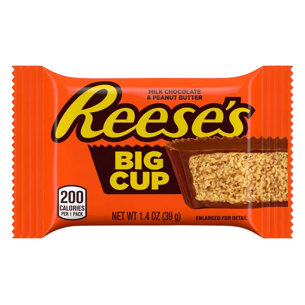Milk Chocolate Peanut Butter Big Cup Candy