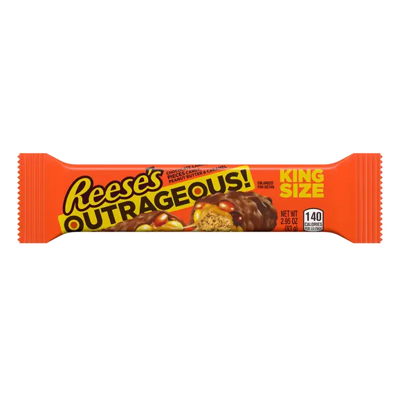 Milk Chocolate, Peanut Butter, Caramel & Pieces Candy Outrageous!