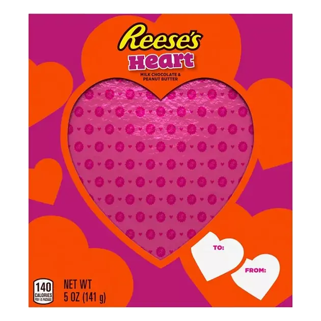 Milk Chocolate & Peanut Butter Heart