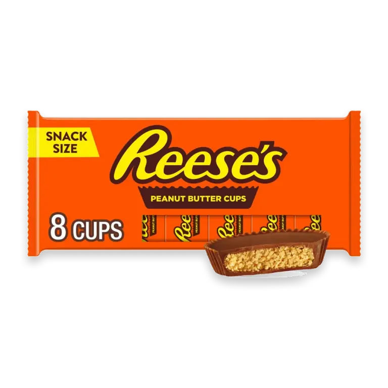 Milk Chocolate Peanut Butter Snack Size Cups Candy Packs
