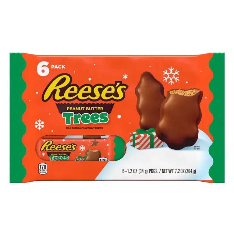 Milk Chocolate & Peanut Butter Trees