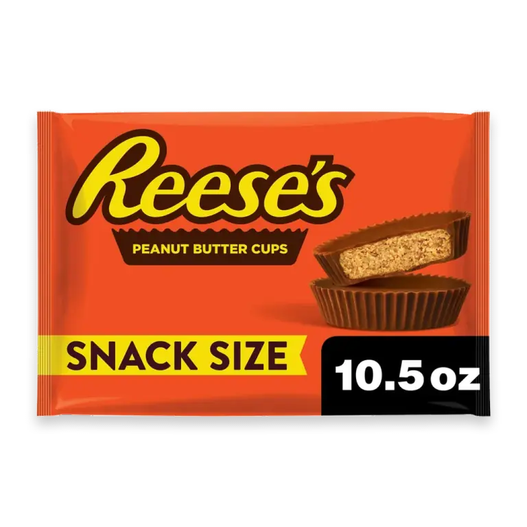 Milk Chocolate Snack Size Peanut Butter Cups Candy Bag